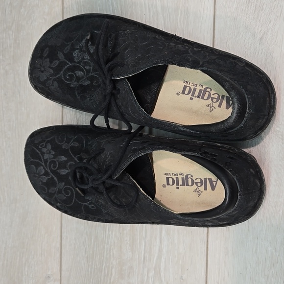 Alegria Women BRE-911 Bree StrolLeather Platform Embossed Pattern Shoes 37/7-7.5 - Picture 8 of 15